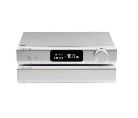 TOPPING Pre90 Preamplifier or Ext90 Input Extender Hi-Res Audio Ultra-High NFCA Modules AMP RCA/XLR Output