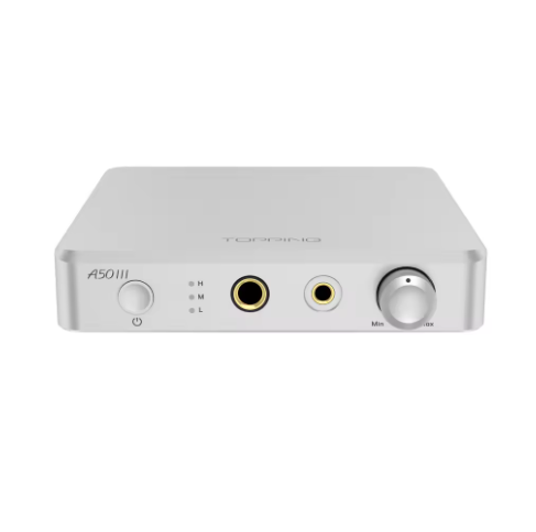 TOPPING A50 III Headphone Amplifier HiFi Audio Headphone Amp RCA Single-End / TRS Balanced Input NFCA 3500mW Power HPA