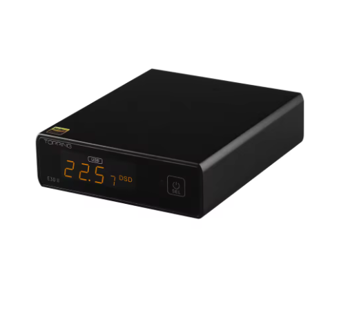 TOPPING E30II Decoder 2*AK4493S DAC Hi-Res Audio XMOS AU208 Touch Operation E30 II with Remote Control Preamp DAC