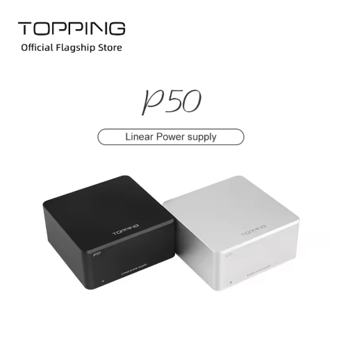 TOPPING P50 Low Noise Linear Power Supply for Topping E50 D50s DX3 Pro+ D50 III A50 III