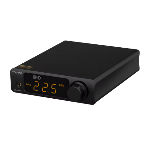 TOPPING DX3 Pro+ DAC Headphone Amplifier ES9038Q2M Decoder Bluetooth 5.0 LDAC Audio DX3 Pro with Remote Control DX3 Pro Plus