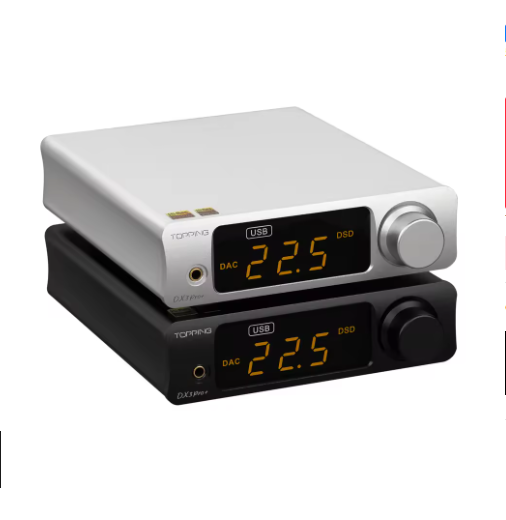 TOPPING DX3 Pro+ DAC Headphone Amplifier ES9038Q2M Decoder Bluetooth 5.0 LDAC Audio DX3 Pro with Remote Control DX3 Pro Plus