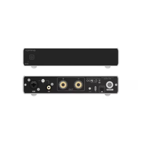 TOPPING B100 Single Channel Pure Rear Stage Amplifier HIFI High Power Balanced Power Amplifier