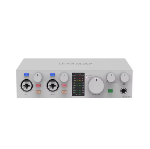TOPPING E2x2 OTG Professional audio interface 2 in 2 out sound card 8 DAW and 6 LoopBack channels SPDIF output expansion