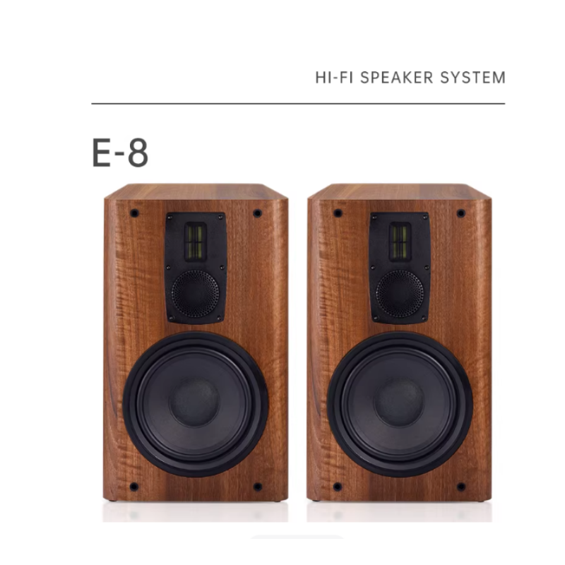 Ouni Road 8-inch fever grade HiFi 3-way bookshelf passive speaker for home desktop audio