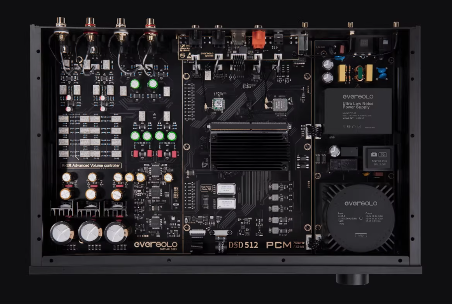 Eversolo DMP-A8 HIFI Music Streamer DAC Lossless Streaming Media Bluetooth DSD512 PCM 768KHz 32Bit