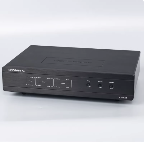 DENAFRIPS AETHER DAC decoder lossless music digital audio decoder Ethernet clock clock synchronizer OCXO