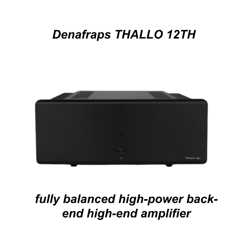 Denafraps THALLO 12TH fully balanced high-power back-end high-end amplifier