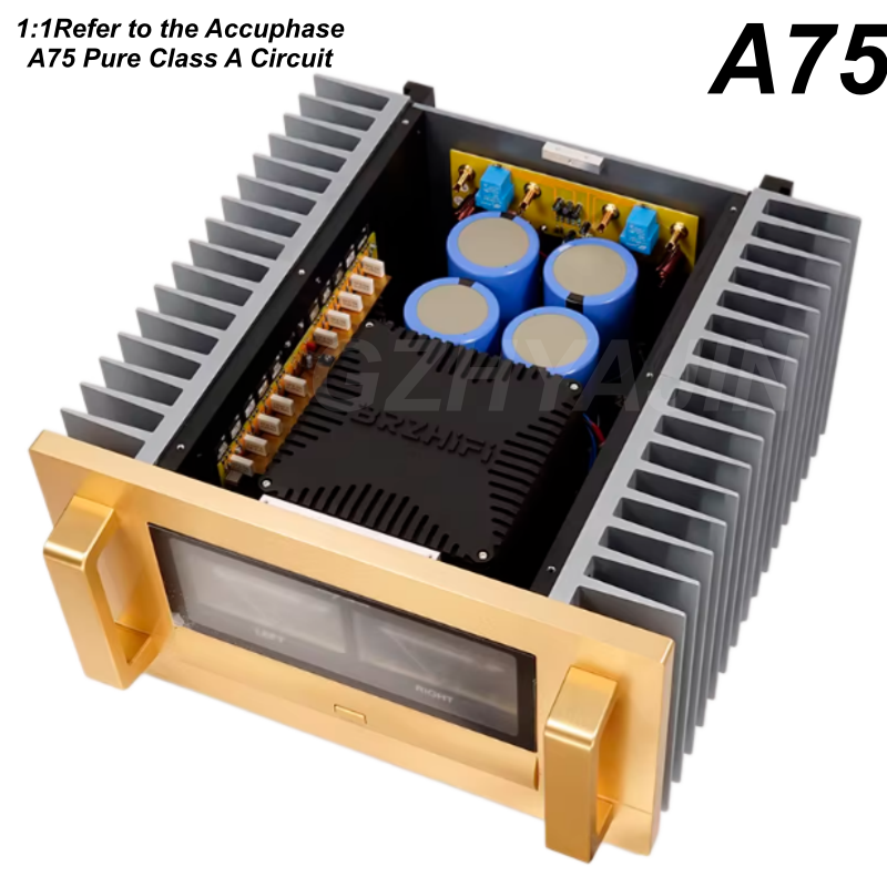 Refer to the Accuphase A75 Pure Class A Circuit 120W High-Power Field-Effect Transistor Pure Post-Stage Amplifier