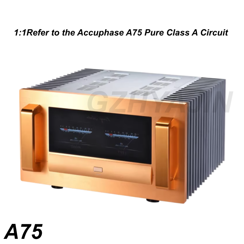 Refer to the Accuphase A75 Pure Class A Circuit 120W High-Power Field-Effect Transistor Pure Post-Stage Amplifier