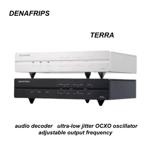 DENAFRIPS TERRA Audio Decoder Ultra-Low Jitter OCXO Oscillator Adjustable Output Frequency for High-End Audio Equipment