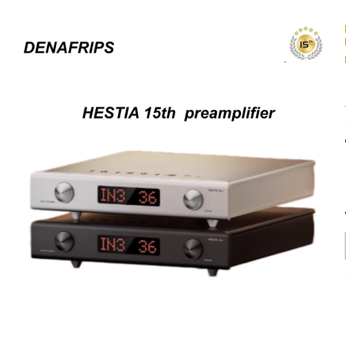 Denafrips Hestia 15th Anniversary Preamplifier High-End Audio Preamp for Music Enthusiasts