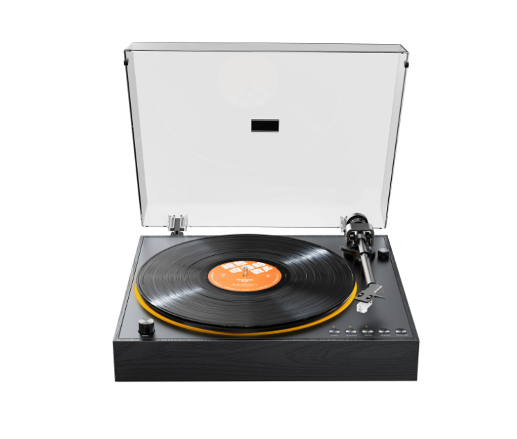 FiiO TT11 Desktop Bluetooth CD Player Music Phonograph Aluminum Alloy Turntable Hi-Fi Retro Record Player LO/PHONO Output