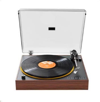 FiiO TT11 Desktop Bluetooth CD Player Music Phonograph Aluminum Alloy Turntable Hi-Fi Retro Record Player LO/PHONO Output