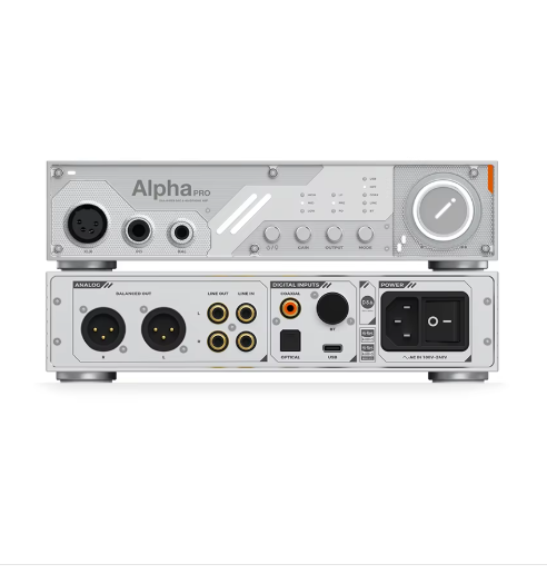 D&A Alpha PRO HI-RES DAC & Headphone AMP MQA LDAC ES9039MSPRO Pure Preamplifier Function XU-316 DSD512 PCM 768kHz/32bit DA Alpha