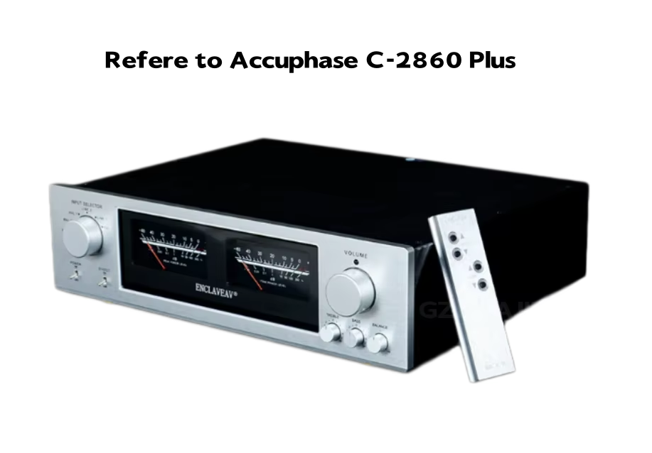 New Accuphase C-2860plus Fully Balanced Tone Preamplifier HiFi Audiophile Home Audio with Remote Control