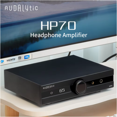 Audalytic HP70 Fully Balanced Discrete Headphone Amplifier LME49720 Double op-amp 4.4mm Balance 6.35mm Single-ended
