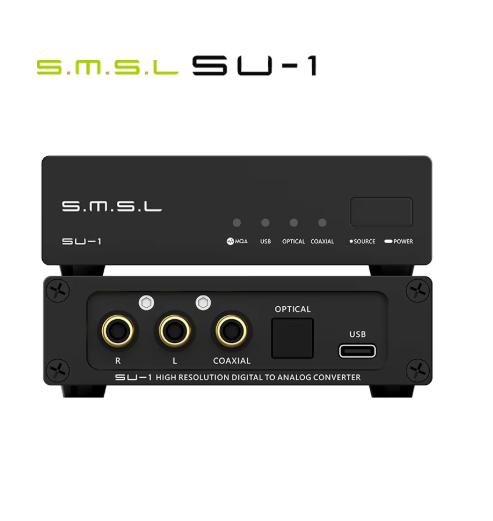 SMSL SU-1 MQA MQA-CD Audio Decoder AK4493S XU316 768kHz/32Bit DSD512 SU1 Hi-Res DAC