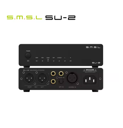 SMSL SU-2 Decoder ES9039Q2M Support AES/EBU input andXLR output DAC