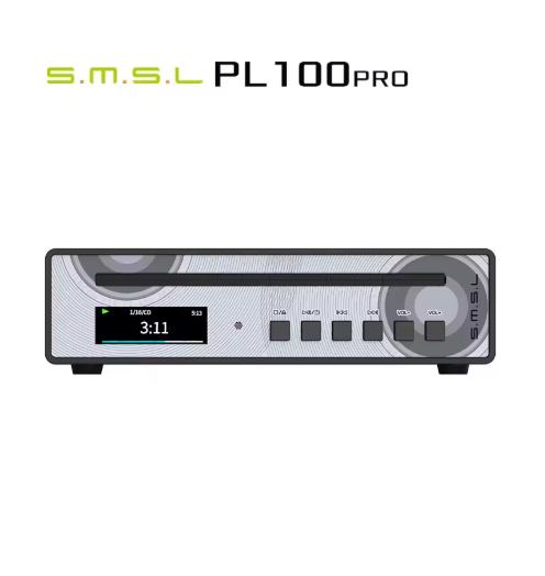 SMSL PL100 Pro CD Player Multi-function CS43131*2 DAC Chips Supports Lossless MQA Playback 4.4mm balanced XLR