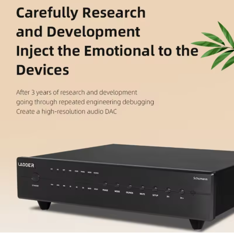 LADDER Schumann High-Resolution Audio DAC FPGA Decoder Dahuanniu Power Supply Double Crystal Oscillator Design