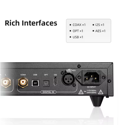 LADDER Schumann High-Resolution Audio DAC FPGA Decoder Dahuanniu Power Supply Double Crystal Oscillator Design