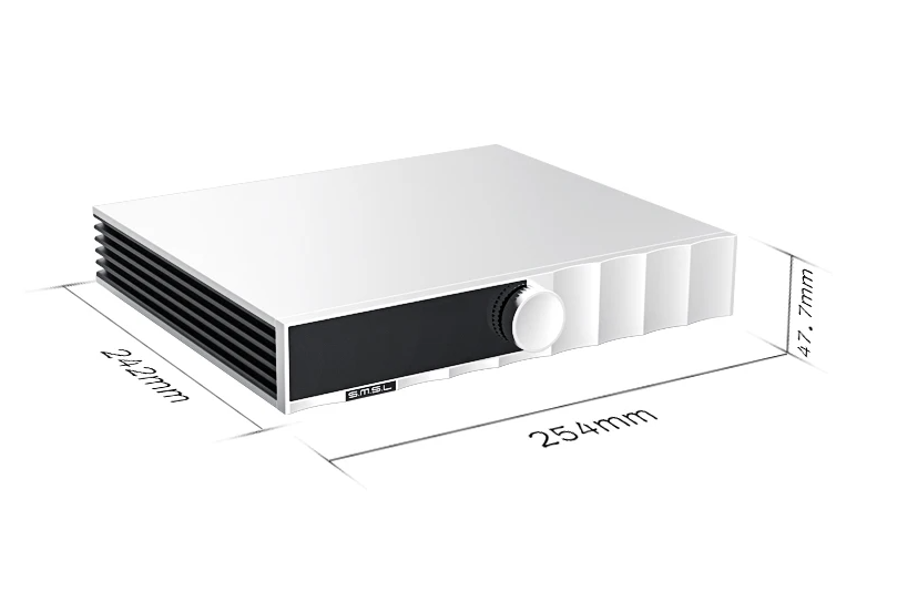 SMSL PA400 Gan Power Amplifier The Latest Gallium Nitride Transistor with Remote Control