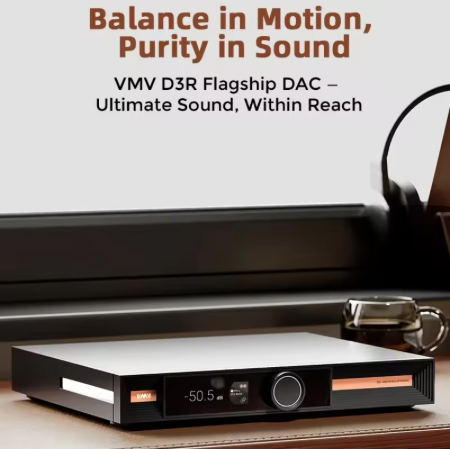 SMSL D3R Flagship Audio Decoder dual R0HM BD34302EKV DAC chips 768kHz/32Bit DSD512 Mastering-Grade Clock System Hi-Res DAC