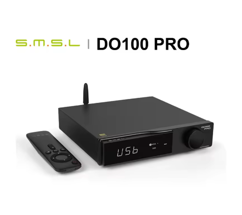 SMSL DO100 Pro MQA HiFi Balanced Desktop DAC Hi-Res Audio Decoder Dual ES9039Q2M Bluetooth 5.1 LDAC HDMI-ARC for PS5