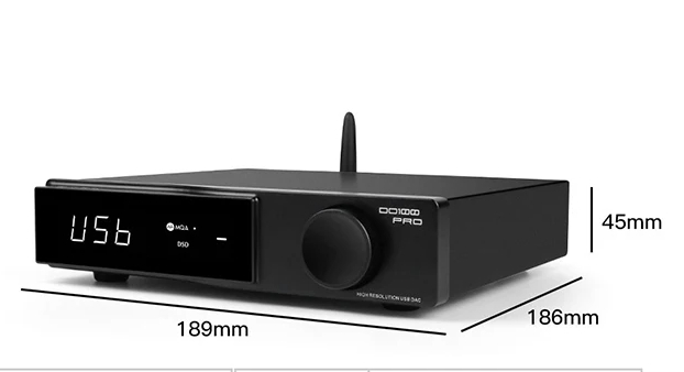 SMSL DO100 Pro MQA HiFi Balanced Desktop DAC Hi-Res Audio Decoder Dual ES9039Q2M Bluetooth 5.1 LDAC HDMI-ARC for PS5