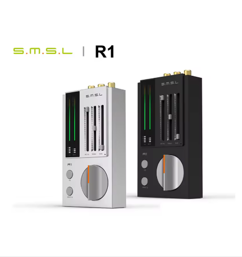 SMSL R1 Gaming DAC Headphone Amplifier support Microphone EQ Adjustment 3.5mm 4.4mm Headphone Jacks