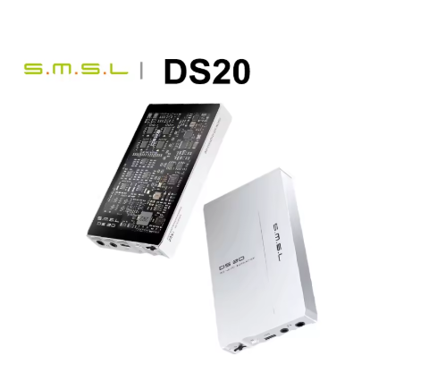 SMSL DS20 Portable DAC AMP Headphone Amplifier Hi-Res Audio Full MQA Decoding CS43131 PCM768 DSD256 3.5mm 4.4mm Output