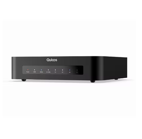Quloos QU02 USB Bridge Digital Audio Interface to SPDIF AES/EBU I2S DSD512 for DAC Connected PC Mobile Phone Tablets QLS