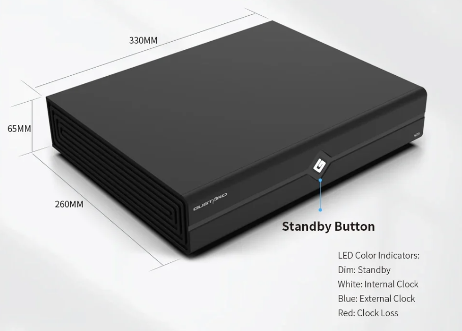 GUSTARD S26 AMD Ryzen 5 5600U Music Server X86 Self-developed Motherboard CelPlayer Player Roon Core UPnP Server Feature