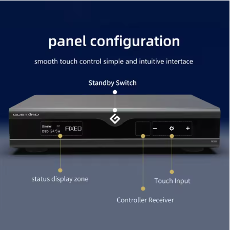 Gustard R26 II Decoder 26 Bit Network Streamng DAC BT5.1 DSD512 PCM768kHz