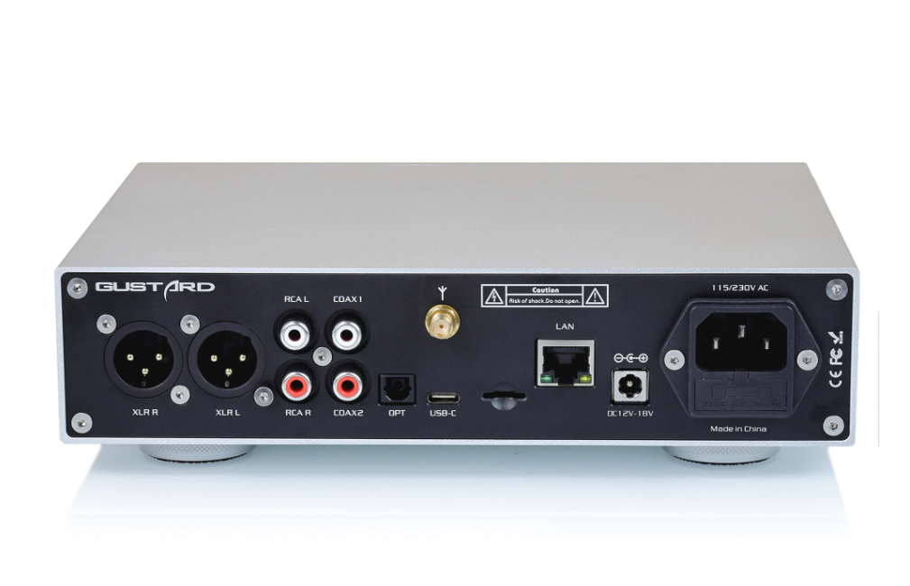 Gustard Audalytic DR70 R2R Streaming DAC Native 1Bit DSD D/A Converter DSD512 PCM768 Bluetooth 5.0 Decoder