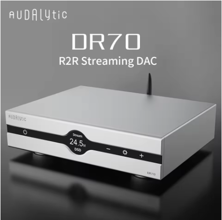 Gustard Audalytic DR70 R2R Streaming DAC Native 1Bit DSD D/A Converter DSD512 PCM768 Bluetooth 5.0 Decoder