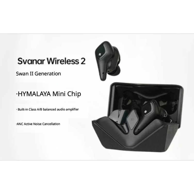 Hifiman Svanar Wireless 2 Swan 2 Big Goose Second Generation TWS True Wireless Bluetooth Noise cancelling Earphones