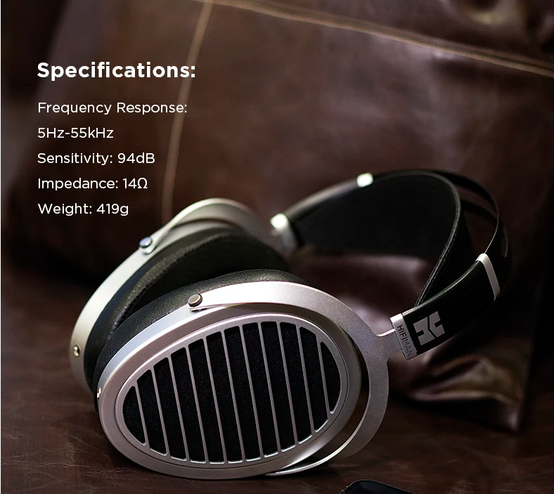 HIFIMAN ANANDA NANO Open-back Planar Magnetic Hi-Fi Headphones with Nanometer Thickness Diaphragm