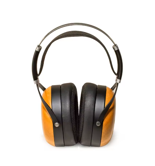 HIFIMAN SUNDARA Closed-Back Over-Ear Planar Magnetic Wired Hi-Fi Headphones with Stealth Magnet Design, Wood Ear Cups