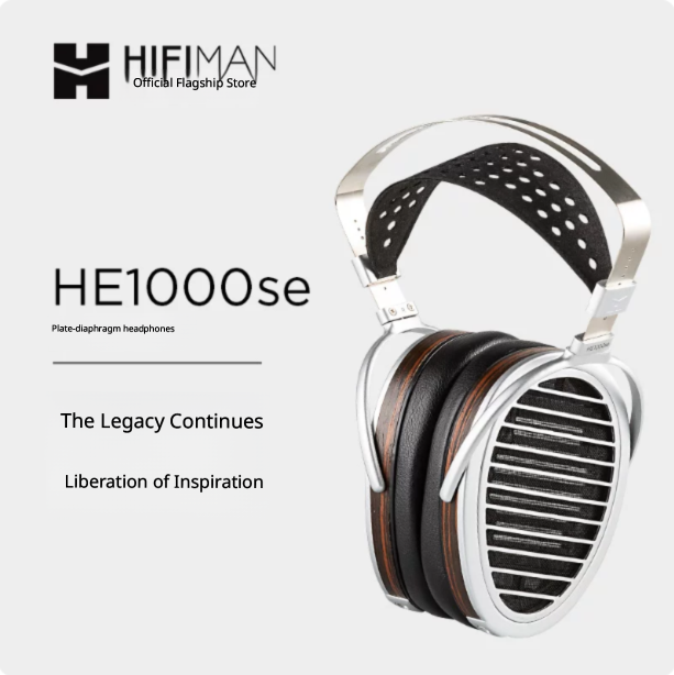 HIFIMAN HE1000se Flat Diaphragm Headphones HIFI Fever Music Wired Hekse