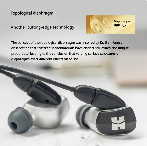 HIFIMAN RE2000 Pro Silver In-Ear Monitor with Topology Driver