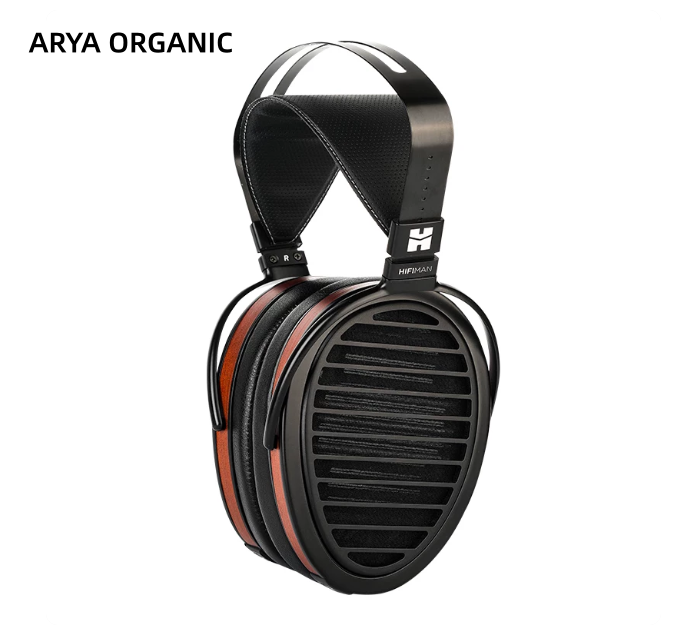 HIFIMAN Arya Organic Full-Size Over-Ear Open-Back Planar Magnetic Headphone with Stealth Magnets for Audiophiles, Home & Studio