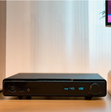 HIFIMAN SERENADE Hi-Fi DAC and Class A Headphone Amplifier with HYMALAYA PRO R2R DAC, Streaming Media, LAN wired Net work, Black