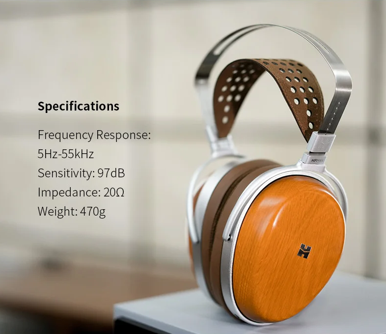 HIFIMAN AUDIVINA Closed Back Planar Over-ear Studio Headphone