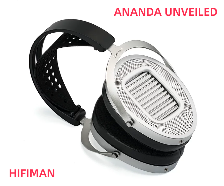 HIFIMAN ANANDA UNVEILED Open-Back Over-Ear Full-Size Headphones with Enhanced Magnet