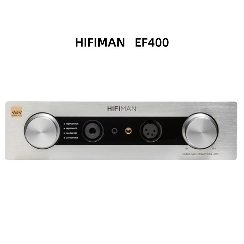 HIFIMAN EF400 Desktop Balanced Headphone DAC& Amplifier with Himalaya R2R DAC, 3.5/4.4/6.35mm Output for Home Audio