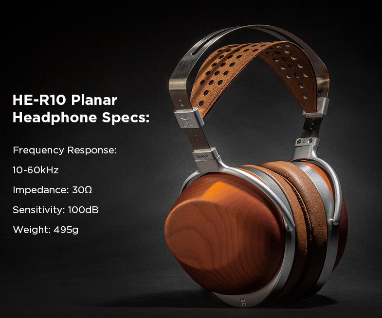 HIFIMAN HE-R10P Flat Diaphragm Edition Headphones