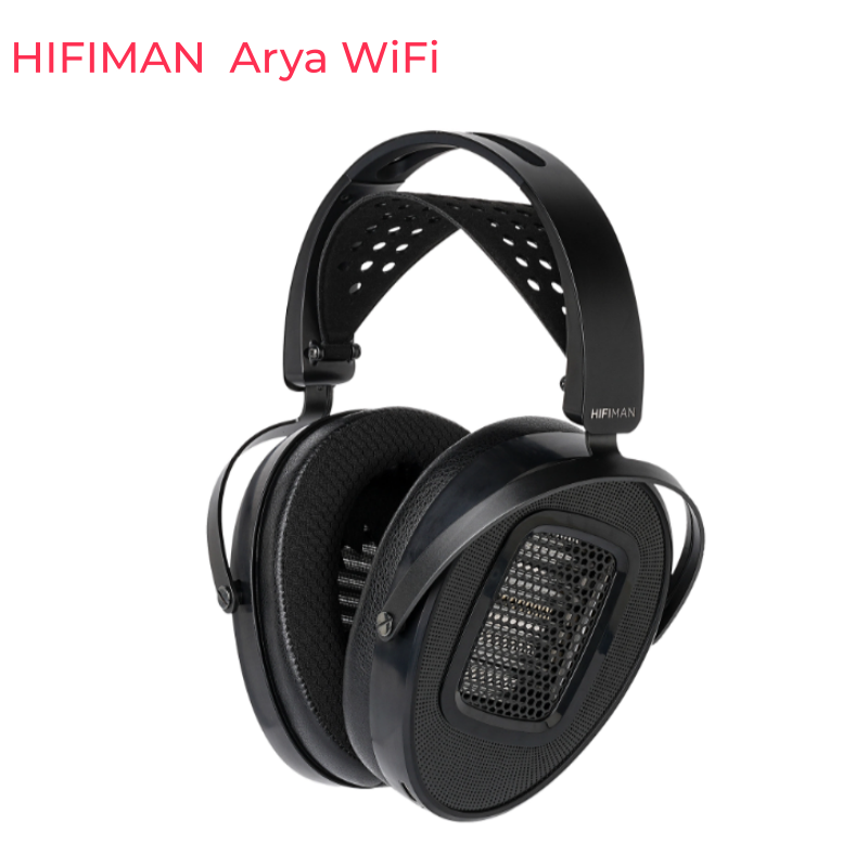 HIFIMAN Arya WiFi Full-Size Over-Ear Open-Back Planar Magnetic Headphone with WiFi Streaming for Audiophiles