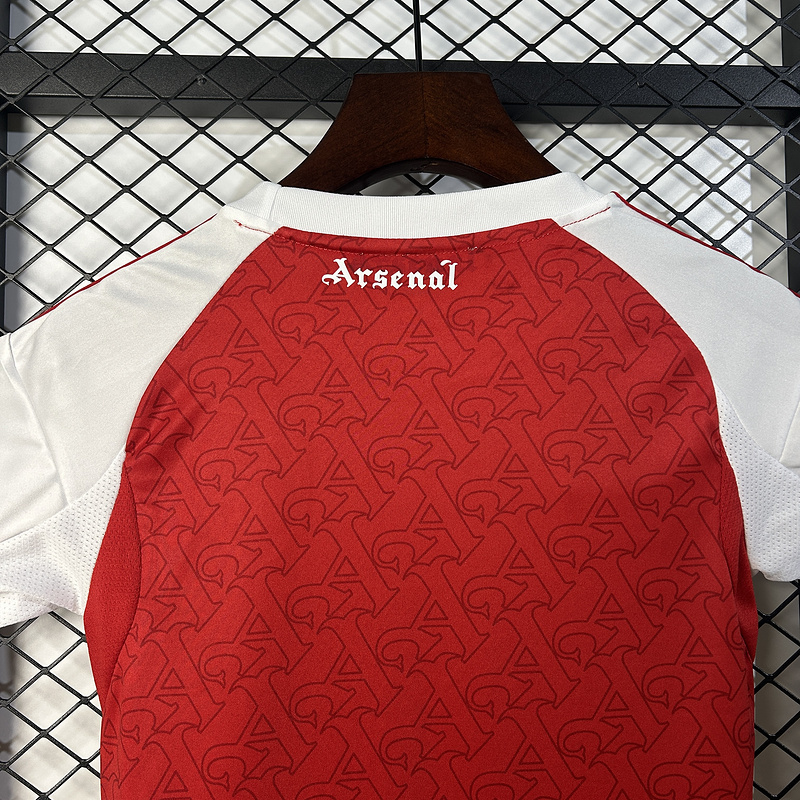 25-26 Arsenal Home Soccer Kids Kit Jersey+Shorts